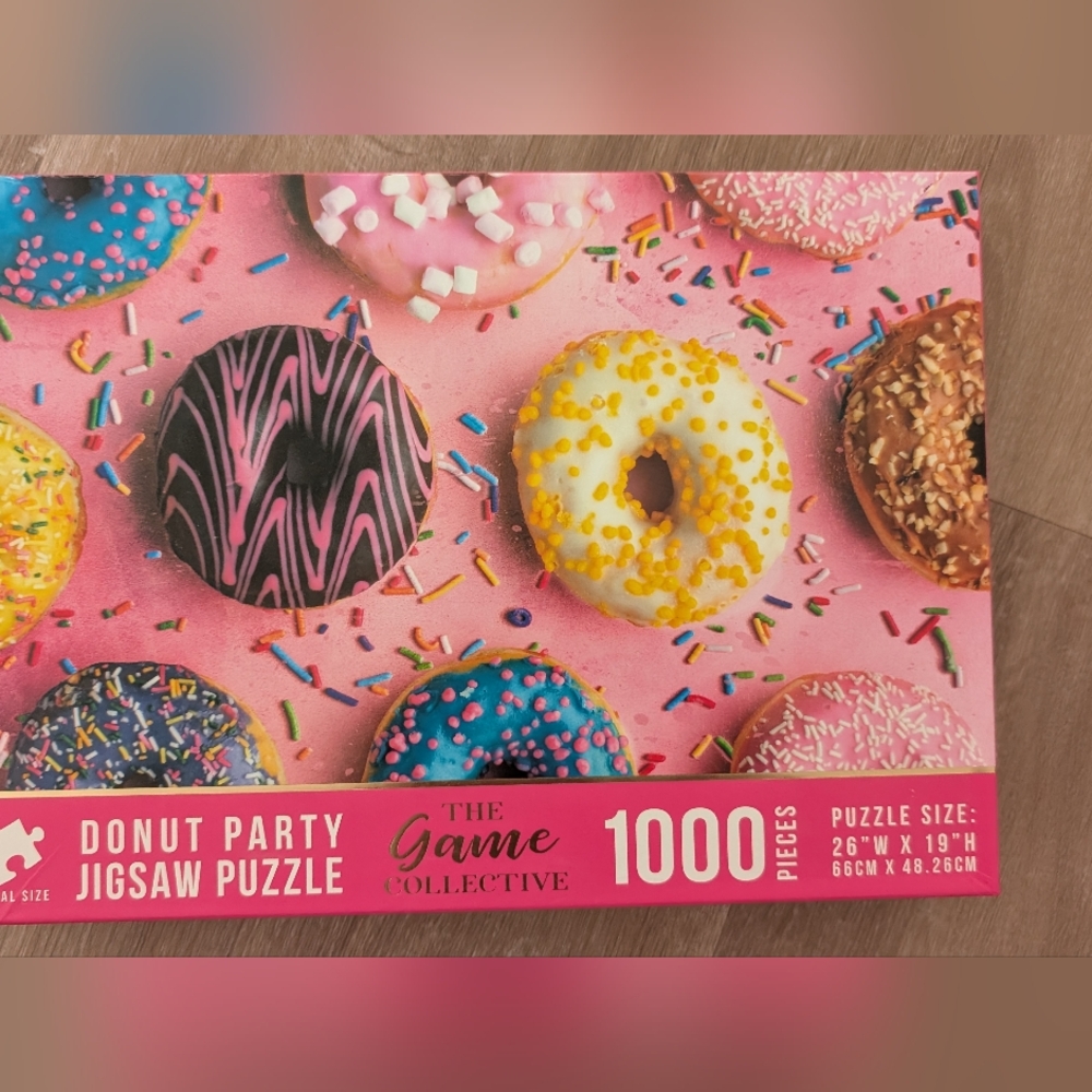 Donut Party Jigsaw Puzzle 1000 Pieces